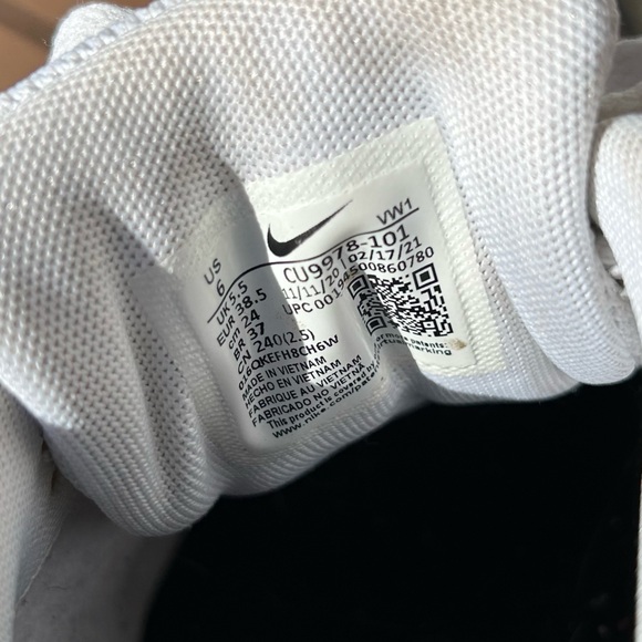 Air Max 90 G Spikeless Golf Shoe - White/Black - Picture 6 of 8